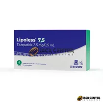 Tirzepatida 7,5MG.Lipoless.4FRASCOS 0.5ML**