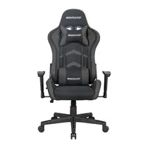 Cadeira Gamer Max Racer Aggressive de Tecido AGG-6-Tcdo - Black