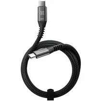 Cabo USB-C Klip KAC-250-6FT Powergo 250 60W 1.8 Metros - Black