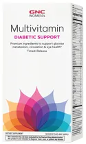 GNC Women's Multivitamin Diabetic Support (90 Capsulas)