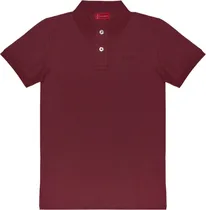 Camisa Polo Hydrant Box Basic PH00002 Bordô 2 - Masculina