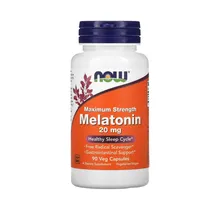 Suplemento Now Sports Melatonin 20MG 90 Capsulas