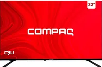 Smart TV LED Compaq 32" QWL32EHD HD Wifi/Bluetooth/Android