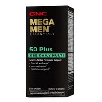 GNC Mega Men 50 Plus Multivitamínico 60 Cápsulas