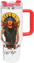 Copo Térmico Weedoo Guns N' Roses W. Axl Rose (1.2L) White/Red