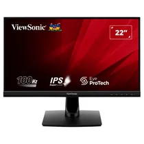 Monitor Viewsonic VA2214-H 22" Full HD (1920 X 1080), 4MS, 100HZ, Ips, 1XHDMI 1.4, 1XVGA (D-Sub), 1XCONECTOR de Audio, Preto
