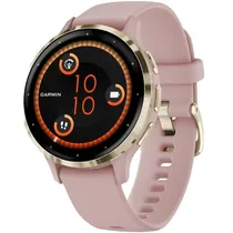 Smartwatch Garmin Venu 3S 010-02785-03 com Tela Amoled / 5 Atm / 41MM / Wi-Fi / 8GB - Rose Gold