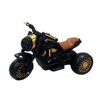 Motocicleta Esportiva Elétrica Cor Preto Mod 440A