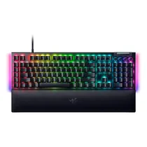Teclado Gamer Razer Blackwidow V4 RZ03-04690200-R3U1 RGB Switch Green – Preto