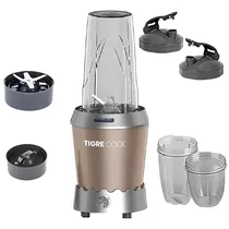 Liquidificador Tigrecook Nutri EK-2305 - 1000W - 700ML - com Acessórios - 220V - 60HZ - Cinza