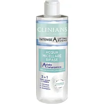 Água Micelar Clinians Intense A Lifting Rughe Bifase Acido Ialuronico - 400ML