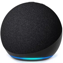 Smart Speaker Amazon Echo Dot 5TH Generation C2N6L4 com Wi-Fi Bluetooth - Preto