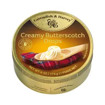 Caramelos Cavendish & Harvey Creamy Butterscotch Drops 175G