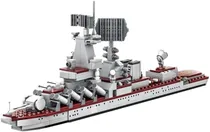 Blocos de Construção Varyag Aircraft Carrier Wange - 3524 (396PEças)