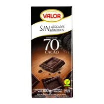 Tableta Chocolate Valor 70% Cacao 100G