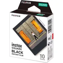 Fuji Instax 10 Pack Film para Instax Square Black