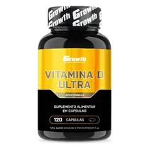 Growth Vitamina D Ultra 2000UI 120 Cápsulas