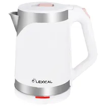 Chaleira Elétrica Lexical LEK-1412 / 1.8 Litros / 2200W / 220V-240V ~ 50/ 60HZ - Branco