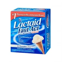 Lactaid Fast Act - 32 Chewables - Vanilla