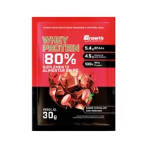 Growth Dose Whey Protein Concentrado 30G - Chocolate com Morango