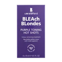 Lee Stafford Tratamiento Capilar Bleach Blondes Hot Shots 4X150ML