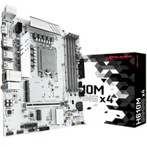 Placa Mãe Up Gamer H610M Gaming X4, Intel LGA 1700, M-ATX, 4X DDR4, M.2 Nvme, UPG-H610MD4-GX4, Branco