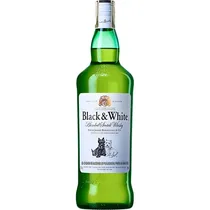 Whisky Black And White 8 Años 1L