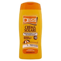 Protetor Solar Delice Solaire Crema Solare Protezione Alta Pelle Molto Chiara - FP50 - 250ML