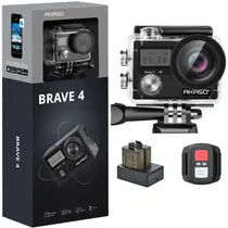 Câmera de Açao Akaso Brave 4 20MP 4K Wi-Fi - Black