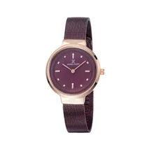 Relógio Analógico Feminino Daniel Klein Fiord DK11985-7 - Roxo/Rosa Ouro