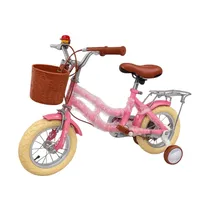 Bicicleta Infantil Aro 12 - Design Clássico Rosa Mod 390