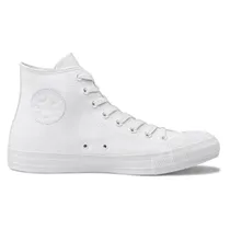 Calzado Converse Monochrome Hi Cuero Blanco CT08250001