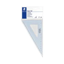 Regla Escuadra Staedtler Mars 567 21-60 21 CM Azul Transparente