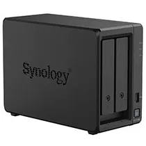 Servidor Nas Storage Synology Diskstation DS725+ AMD Ryzen R1600 de 2.6GHZ / 2 Baias / USB 3.2 / Lan