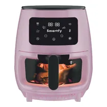 Fritadeira Eletrica Smartfy AF03RS / 900W / 3.6 Litros / 110V ~ 60HZ - Rosa