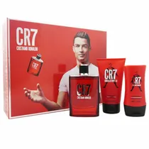 Kit de Perfume Masculino CR7 Red 100ML+150ML+150ML