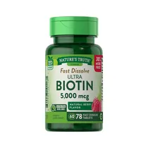 Vitaminas Nature's Truth Ultra Biotin 78 Cápsulas