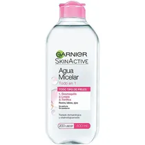 Garnier Desmaquillante Facial Skinactive Agua M. Todo En 1 400ML