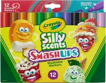 Marcador Crayola Silly Scents Smashups - 58-8279 (12 Unidades)