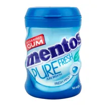 Chicletes Sem Açucar Mentos Hortelã Pote 56G