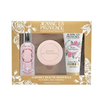 Jeanne En Provence Set Perfume P. Rose Envotante +Crema+Jabon Solido Eau de Parfum 60ML + 75ML + 100G