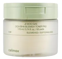 Celimax Ji Woo Gae Cica Bha Blemish Toner Pad
