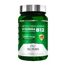 All Ways Medical Metilcobalamina Vitamina B12 1000 MCG Plastico Verde