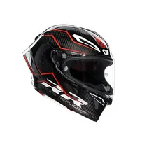 Capacete para Motociclista Agv Pista GP RR Performante Carbon Red