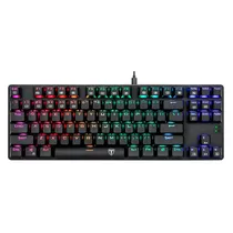 Teclado Gamer T-Dagger Bora TGK-315-BL RGB Switch Blue - Azul