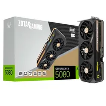 Placa de Vídeo Zotac Geforce RTX5080 Solid Core Oc, 16GB GDDR7, 256BITS, 1X HDMI 3X Displayport, ZT-B50800J2-10P 288-1N765-300Z6
