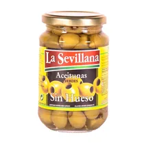Aceitunas Verdes La Sevillana Sin Hueso 370GR