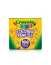 Crayola C688.100 Crayola Set de 100 Lapices de Colores Largos