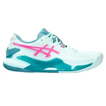 Calzado Asics Gel Resolution 9 Tenis Rosa Femenino Tam 38