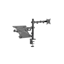 Suporte Articulado para Monitor/ Notebook FTX FTX66-C024ML 17-32" 1MONITOR/ 9KG/ INC45º/ GIRO90° - Preto